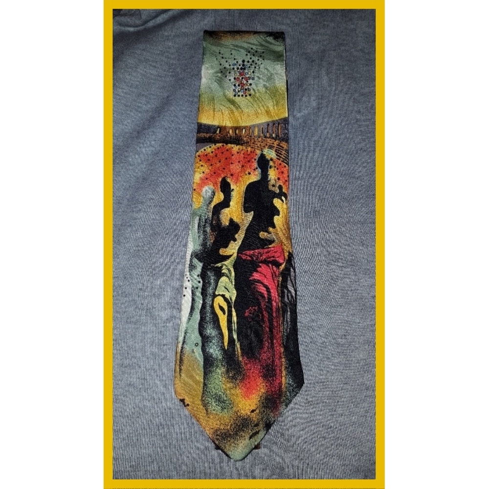 RM Style Mens Silk Tie